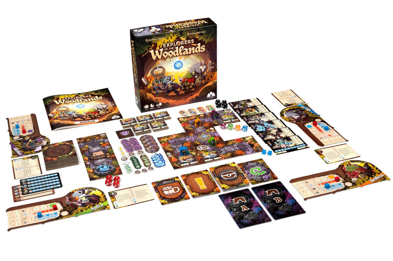 Explorers of the Woodlands Cooperative Dice Game