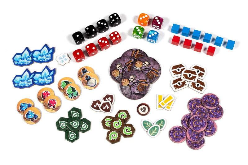 Explorers of the Woodlands Cooperative Dice Game