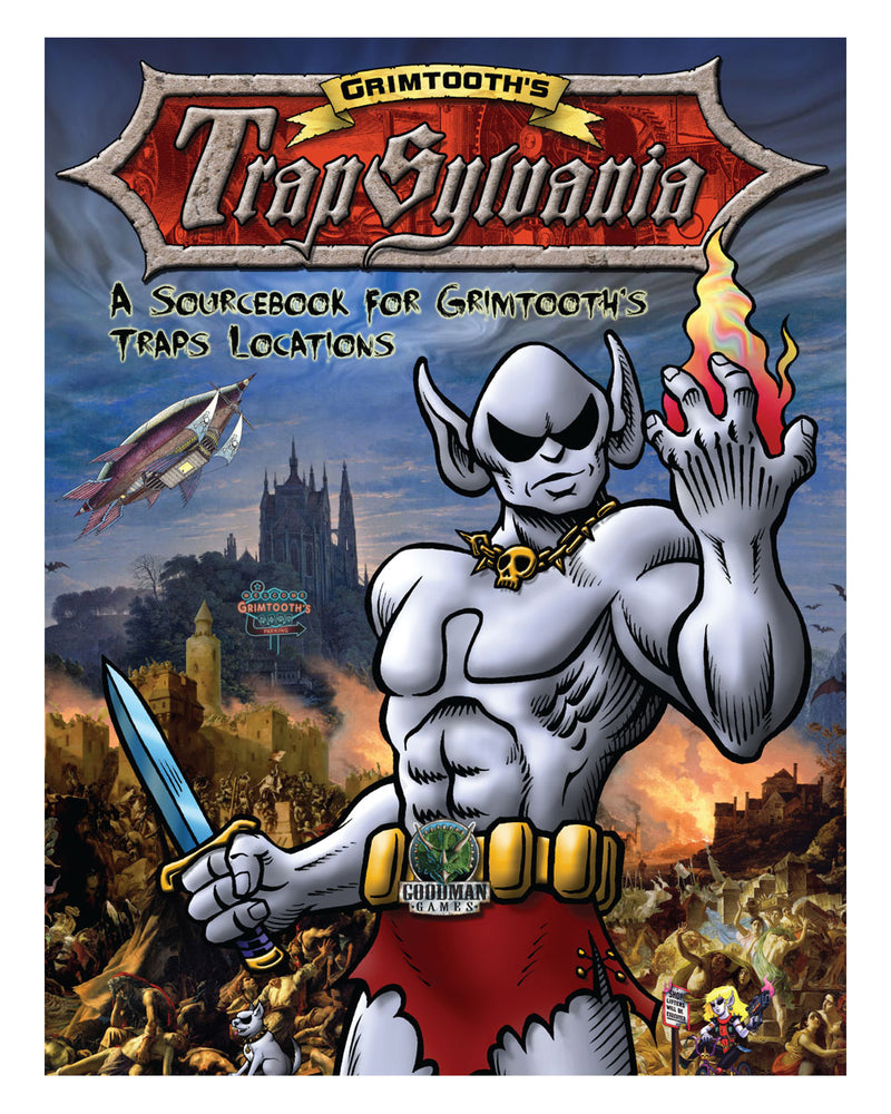 Grimtooth's Trapsylvania RPG | A Sourcebook for Grimtooth's Traps Locations