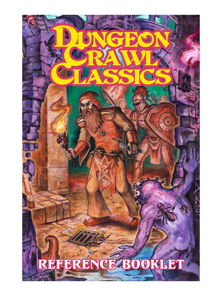 Dungeon Crawl Classics Reference Booklet