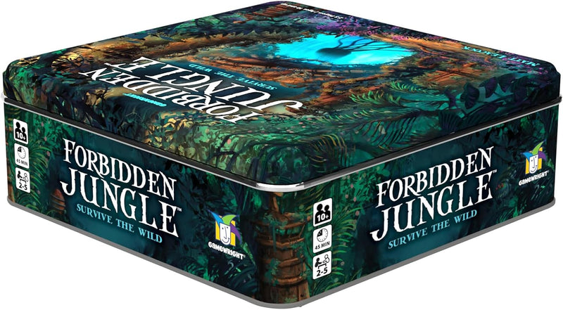 Forbidden Jungle: Survive the Wild | Cooperative Strategy Survival Board Game