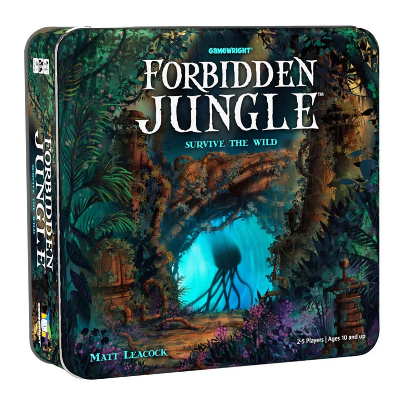 Forbidden Jungle: Survive the Wild | Cooperative Strategy Survival Board Game