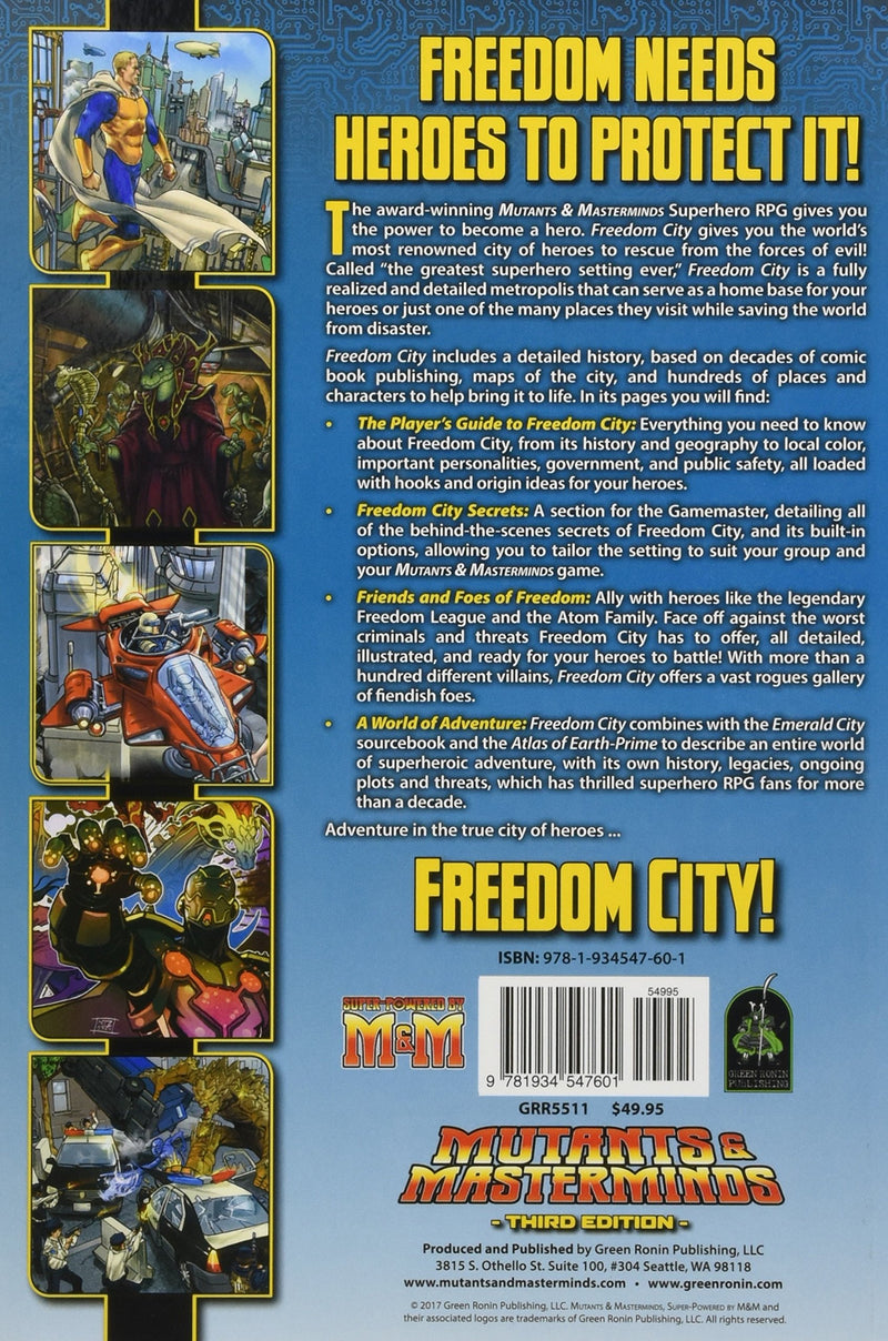 Mutants and Masterminds: Freedom City Campaign Setting