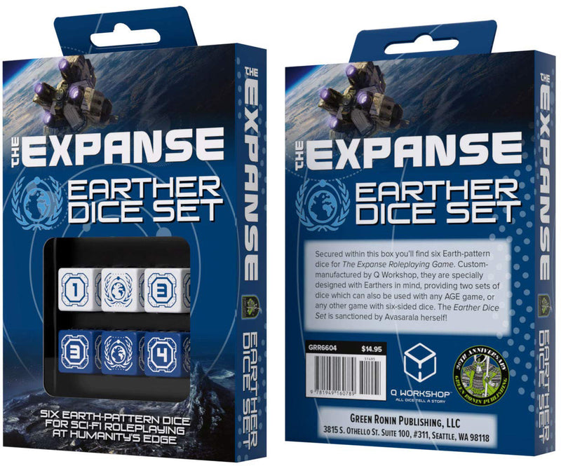 The Expanse RPG: Earther Dice Set