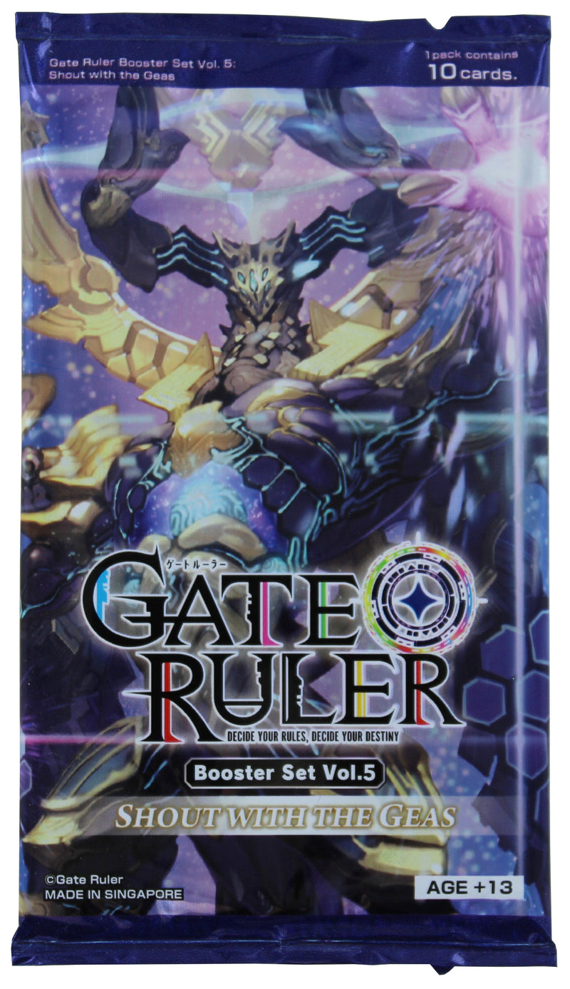 Gate Ruler TCG: Set Vol. 5 Shout with the Geas Booster Pack
