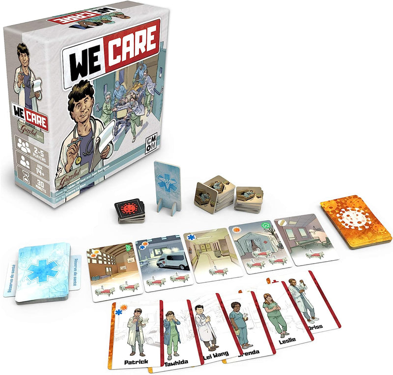 We Care: a Grizzled Game | Cooperative Strategy Board Game