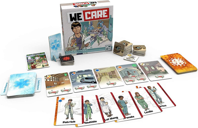 We Care: a Grizzled Game | Cooperative Strategy Board Game