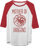 Game of Thrones Mother of Dragons Men's Raglan Tee