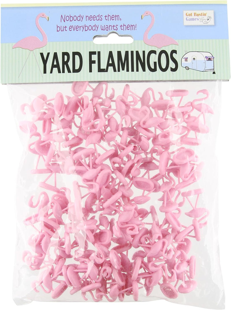 Trailer Park Wars: Pink Yard Flamingos (100)