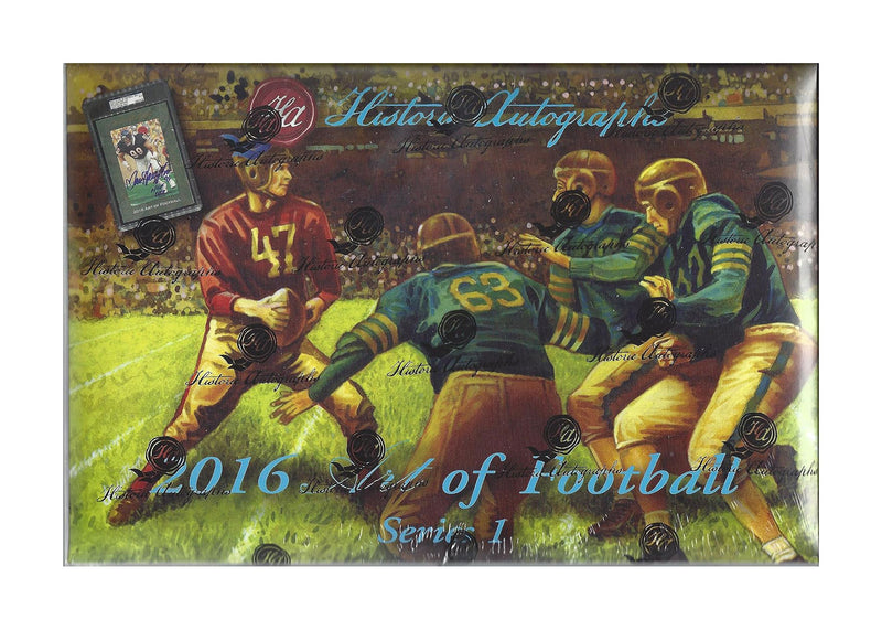 2016 Historical Autographs, Art Of Football Series 1 Hobby Box