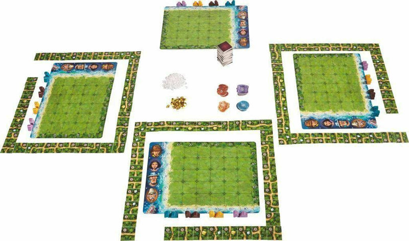 Karuba Tile Placement Family Puzzle Game | Build a Path Through the Jungle!