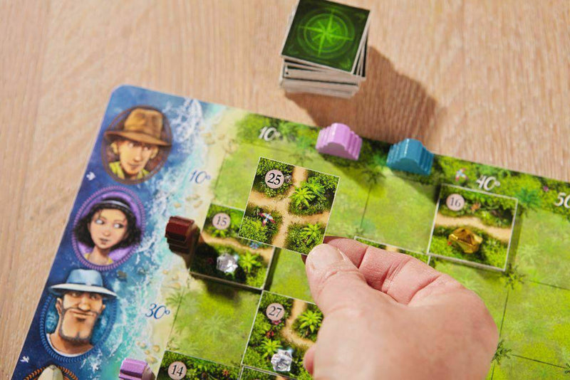 Karuba Tile Placement Family Puzzle Game | Build a Path Through the Jungle!