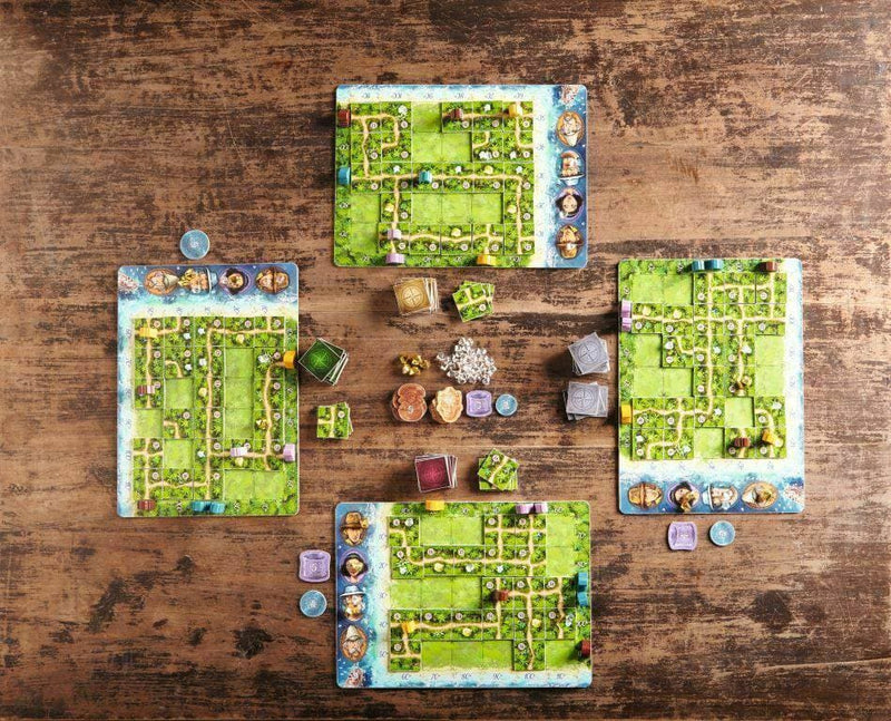 Karuba Tile Placement Family Puzzle Game | Build a Path Through the Jungle!