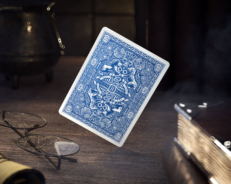 Harry Potter Playing Cards, Ravenclaw (Blue)