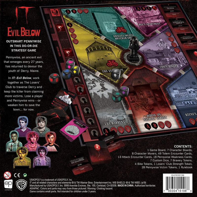 IT: Evil Below Board Game