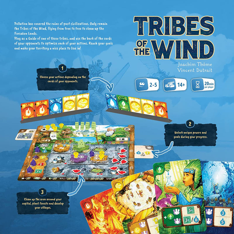 Tribes of the Wind Family Card Game