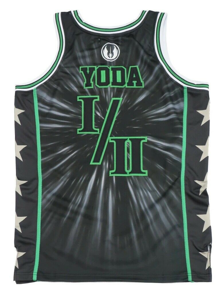 Star Wars Yoda Basketball Jersey, Black