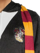 Harry Potter Gryffindor Hooded One Piece Women's Union Suit, Black
