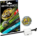BEYBLADE X Arrow Wizard 4-80B Starter Pack Set with Stamina Type Right-Spinning Top and Launcher