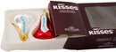 Hershey Kiss Glass Ornaments, 3-Piece Box Set