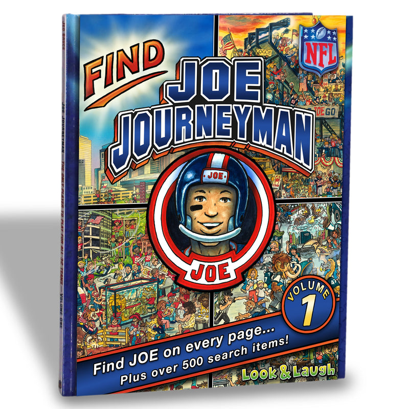 NFL Look & Laugh Joe Journeyman Search Adventure (Volume 1)
