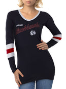Chicago Blackhawks Ladies' Long Sleeve Cover Up Shirt