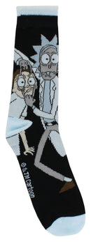Rick and Morty Adult Crew Socks, 2-Pack, Size 6-12