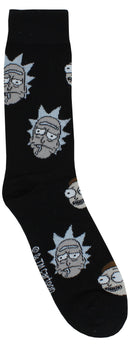 Rick and Morty Adult Crew Socks, 2-Pack, Size 6-12
