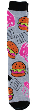 Spongebob Squarepants Characters Men's Casual Crew Socks, 6-Pack, Size 8-12
