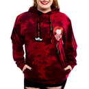 IT Pennywise Red Splatter Unisex Hoodie