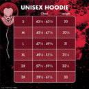 IT Pennywise Red Splatter Unisex Hoodie