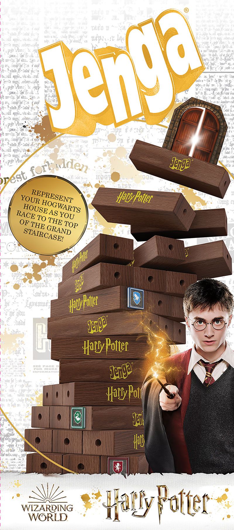JENGA: Harry Potter | Build the Grand Staircase of Hogwarts
