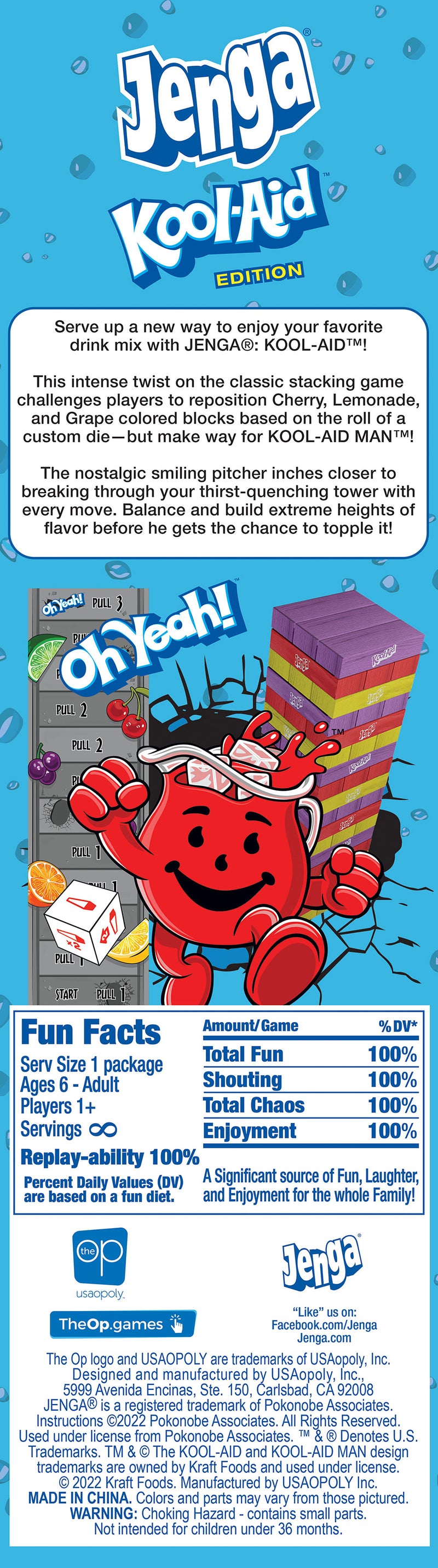 JENGA: Kool-Aid Edition