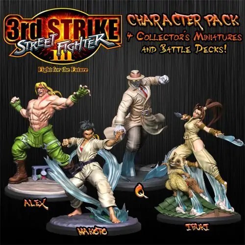 Street Fighter: The Miniatures Game Character Pack 2: 3rd Strike