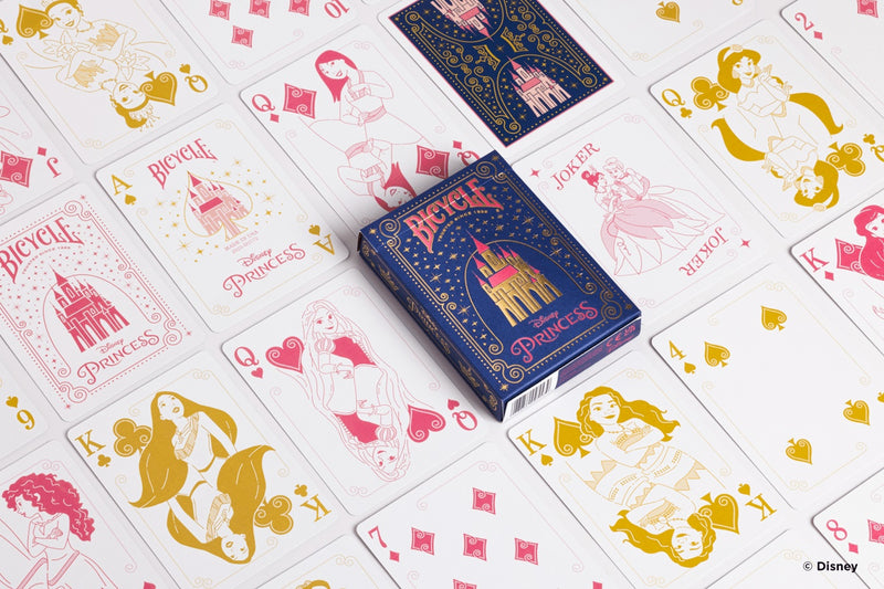 Bicycle Disney Princess Inspired Playing Cards, Navy