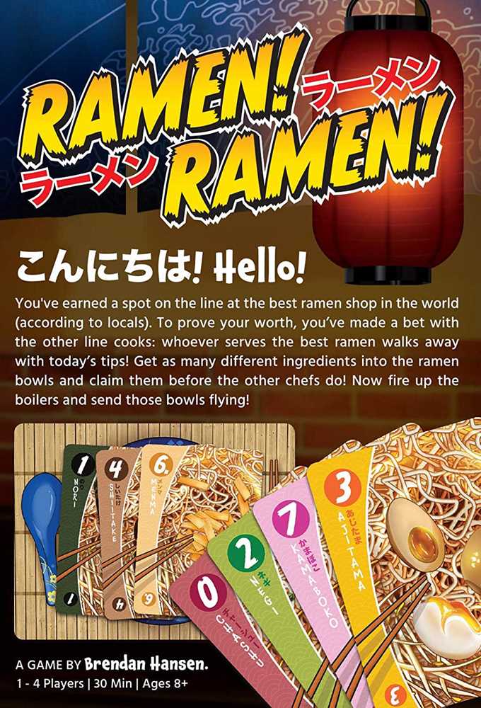 Ramen! Ramen! Board Game
