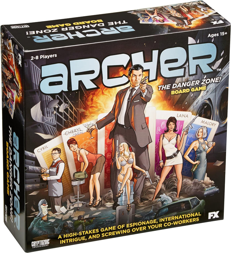 Archer The Danger Zone! Board Game