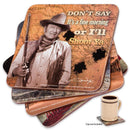 John Wayne Set of 4 Coasters