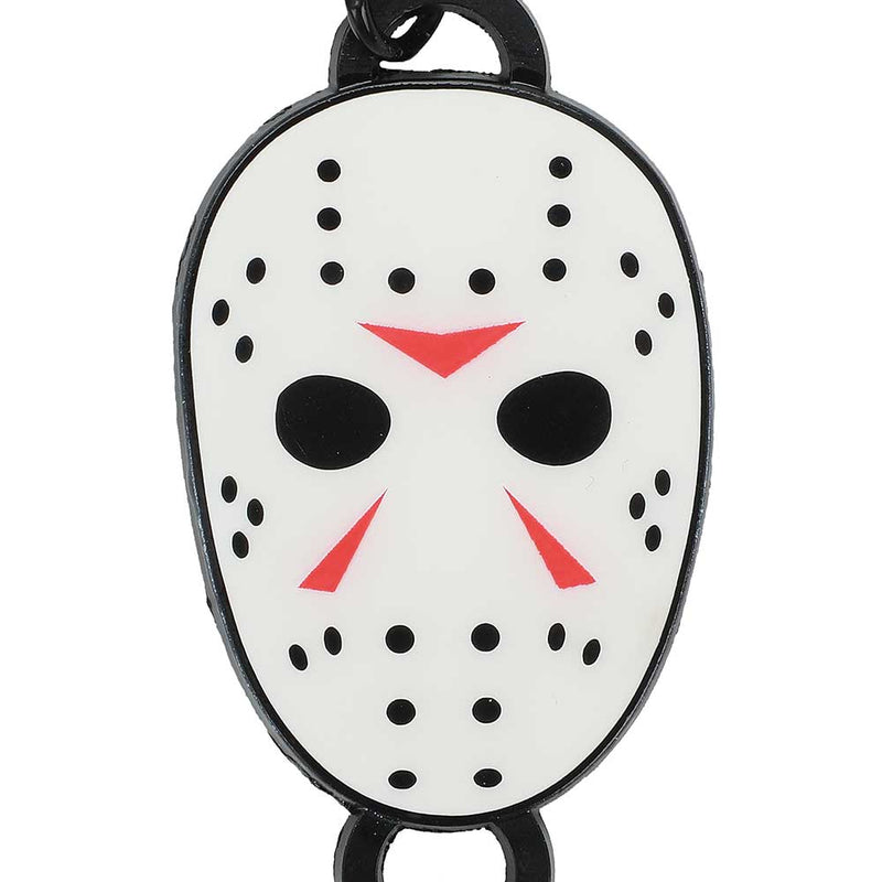 Friday the 13th Mask & Bloody Cleaver Keychain