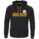 Pittsburgh Steelers Game Elite Zip-up Hoodie