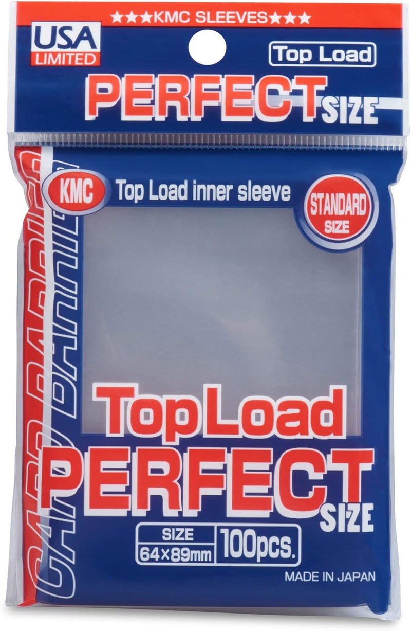 Top Load Inner Sleeves, Standard Size, 100ct