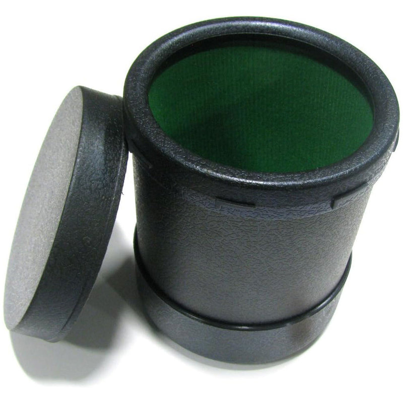 Dice Cup: Plastic Round Dice Cup With Twist Cover