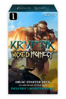Kryptik TCG: Wicked Prophecy Starter Deck - Druac