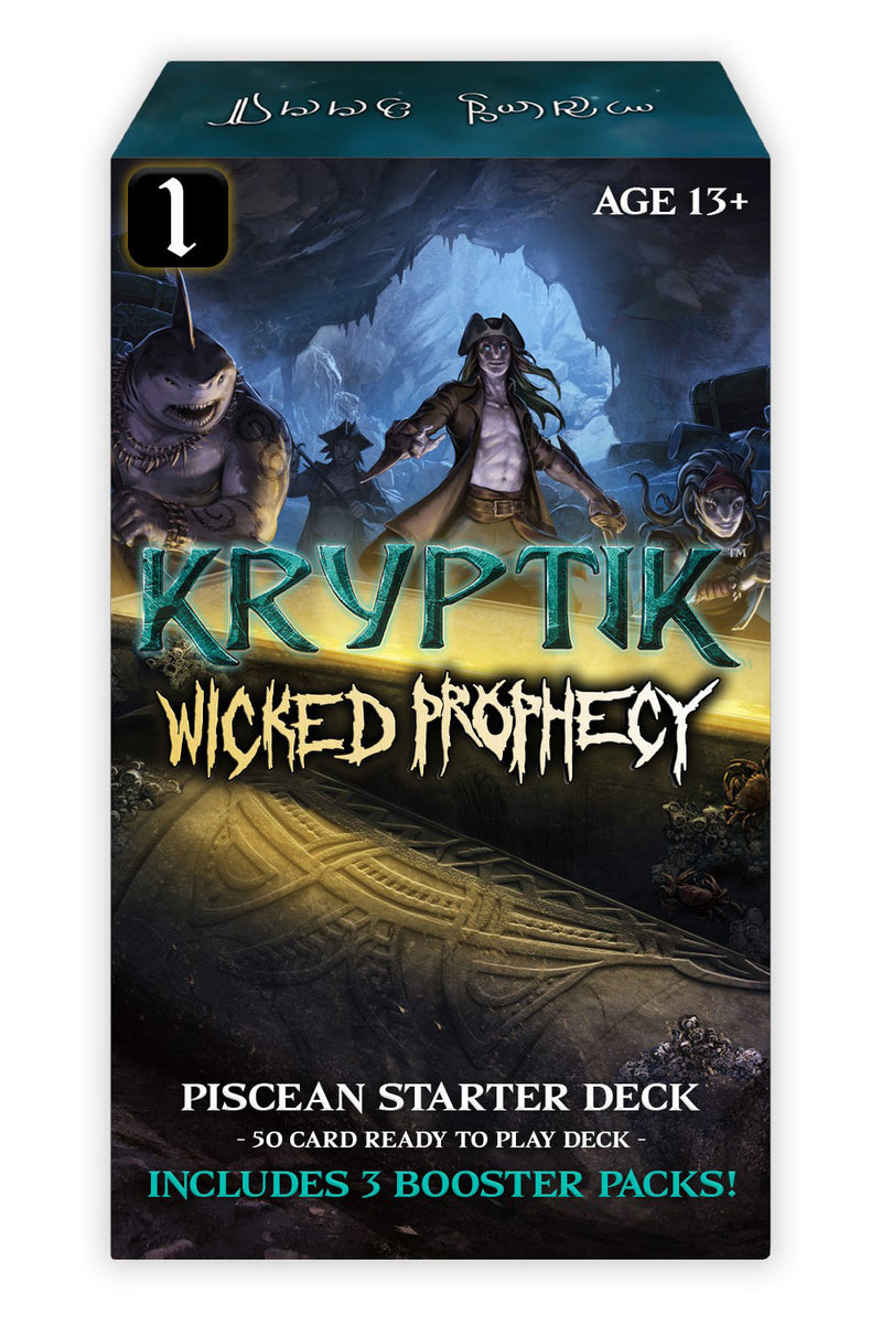 Kryptik TCG: Wicked Prophecy Starter Deck - Piscean