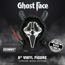 Ghost Face 8" Dunny Vinyl Art Figure - Chrome Mask Edition