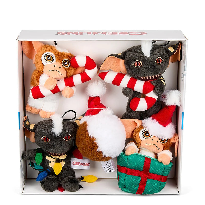 Gremlins 3" Plush Holiday Ornament Set, 5-Pack