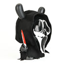 Ghost Face 8" Dunny Vinyl Art Figure - Chrome Mask Edition