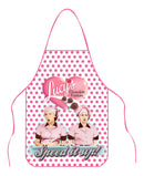 I Love Lucy Polka Dots Apron