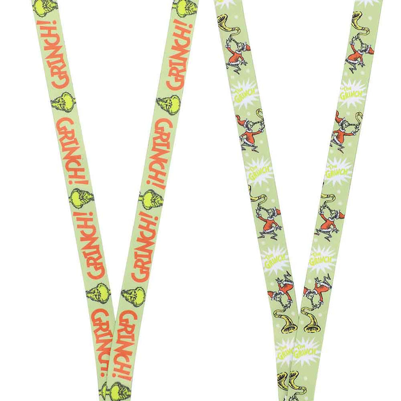 Dr. Seuss The Grinch All-Over Print Lanyard