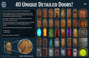 Big Box of Dungeon Doors | 40 Unique Detailed Doors